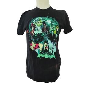 Disney Villans Skulll - Ursula Scar Hades T Shirt Unisex Trashed Distressed MED